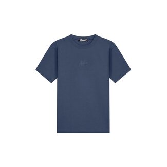 Malelions Striped Signature T-Shirt - Slim Fit