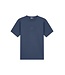 Malelions Malelions Men Striped Signature T-Shirt Navy - Slim Fit