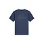 Malelions Malelions Men Striped Signature T-Shirt Navy - Slim Fit