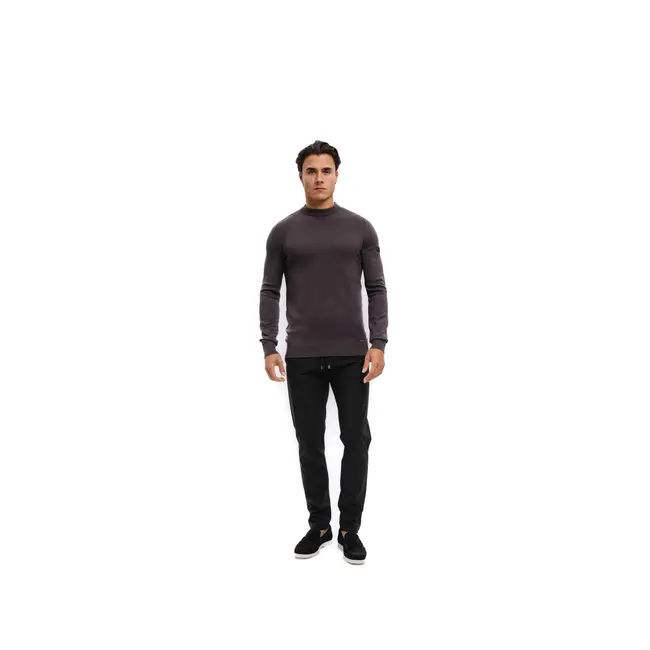 Malelions Malelions Men Knitted Crewneck Stone Brown