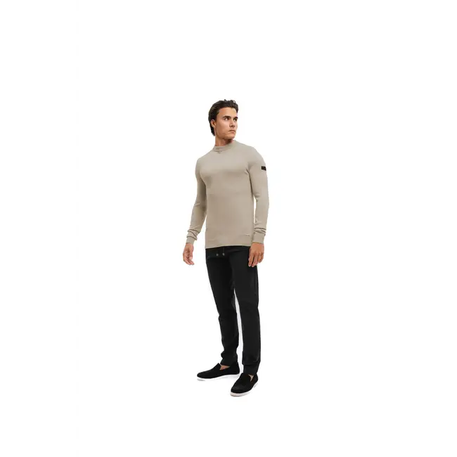 Malelions Malelions Men Knitted Crewneck Sand - Slim Fit