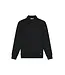 Malelions Malelions Men Knitted Longsleeve Polo Black