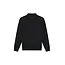 Malelions Malelions Men Knitted Longsleeve Polo Black