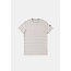 Gabbiano Gabbiano 1565109 Sovia T-Shirt Jacquard Jersey Striped Wood Brown - Regular Fit