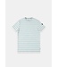 Gabbiano Gabbiano 1565109 Sovia T-Shirt Jacquard Jersey Striped Lagoon Green - Regular Fit