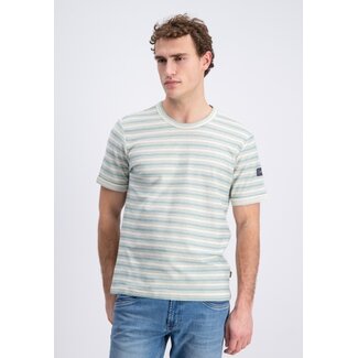 Gabbiano Sovia T-Shirt Jacquard Jersey Striped - Regular Fit