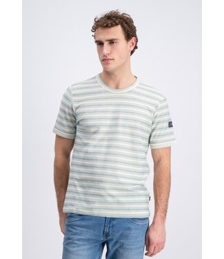 Gabbiano Sovia T-Shirt Jacquard Jersey Striped - Regular Fit