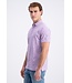 Gabbiano Gabbiano Polo Shortsleeve Pique All Over Print Leafs Lavender Sky - Regular Fit