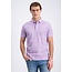 Gabbiano Gabbiano Polo Shortsleeve Pique All Over Print Leafs Lavender Sky - Regular Fit