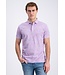 Gabbiano Gabbiano Polo Shortsleeve Pique All Over Print Leafs Lavender Sky - Regular Fit