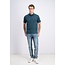 Gabbiano Gabbiano 2365212 Polo Shortsleeve Waffle Structure Forest Green - Regular Fit