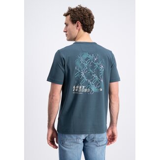 Gabbiano Bistra T-Shirt Interlock Heavy Backprint - Regular Fit