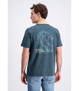 Gabbiano Bistra T-Shirt Interlock Heavy Backprint - Regular Fit