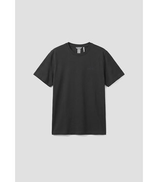 Antony Morato T-SHIRT REGULAR FIT IN COTTON VISCOSE BLEND FABRIC WITH RUBBER INJECTION LOGO PRINT - REGULAR FIT
