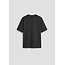 Antony Morato Antony Morato MMKS02262-FA100231 T-SHIRT REGULAR FIT IN COTTON VISCOSE BLEND FABRIC WITH RUBBER INJECTION LOGO PRINT BLACK - REGULAR FIT