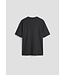 Antony Morato Antony Morato MMKS02262-FA100231 T-SHIRT REGULAR FIT IN COTTON VISCOSE BLEND FABRIC WITH RUBBER INJECTION LOGO PRINT BLACK - REGULAR FIT