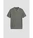 Antony Morato Antony Morato MMSW01590-YA200082 REGULAR-FIT SHORT-SLEEVED POLO SHIRT IN A SOFT COTTON BLEND WITH ZIP AGAVE GREEN - REGULAR FIT