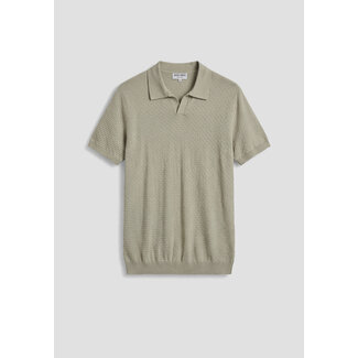 Antony Morato SWEATER POLO WITHOUT BUTTON SHORT SLEEVES REGULAR FIT IN COTTON SOFT YARN SAFARI - REGULAR FIT