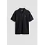 Antony Morato Antony Morato MMKS02610-FA100258 POLO SHIRT IN SOFT COTTON WITH LOGO PLAQUE BLACK - Regular Fit
