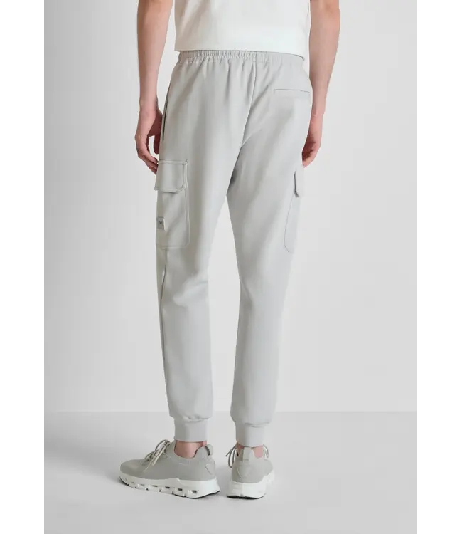 Antony Morato Antony Morato MMFP00421-FA150178 REGULAR FIT SWEATPANTS IN INTERLOCK COTTON BLEND WITH LOGO PATCH - REGULAR FIT