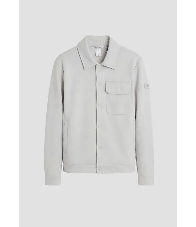 Antony Morato Antony Morato MMFL01132-FA150178 SLIM-FIT SWEATSHIRT JACKET IN COTTON BLEND WITH POCKET ICE - SLIM FIT