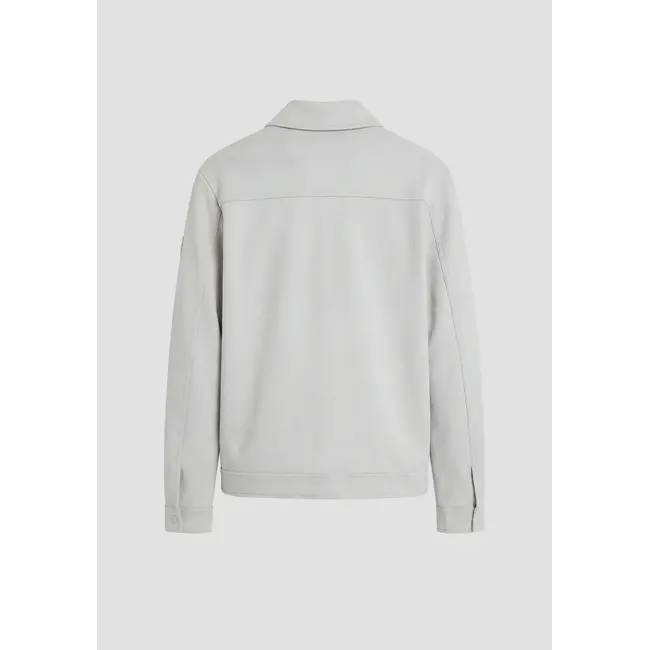 Antony Morato Antony Morato MMFL01132-FA150178 SLIM-FIT SWEATSHIRT JACKET IN COTTON BLEND WITH POCKET ICE - SLIM FIT