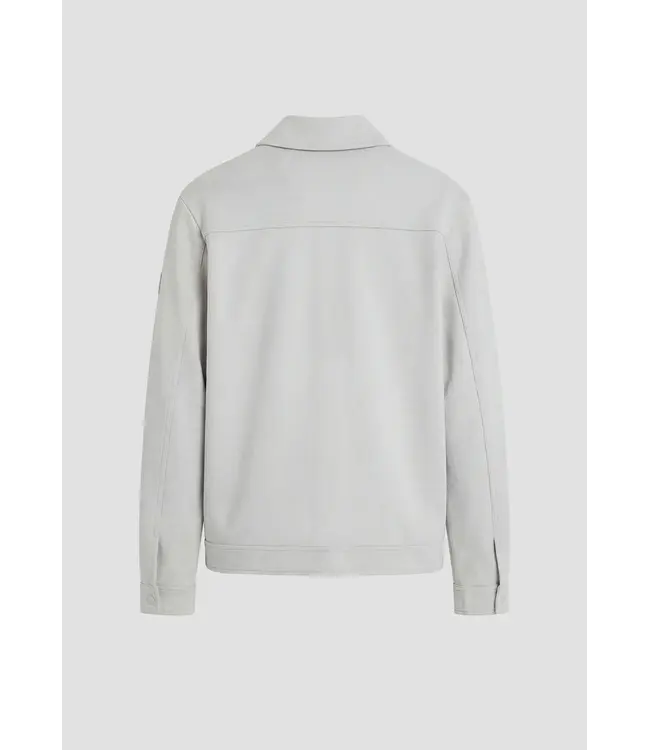 Antony Morato Antony Morato MMFL01132-FA150178 SLIM-FIT SWEATSHIRT JACKET IN COTTON BLEND WITH POCKET ICE - SLIM FIT