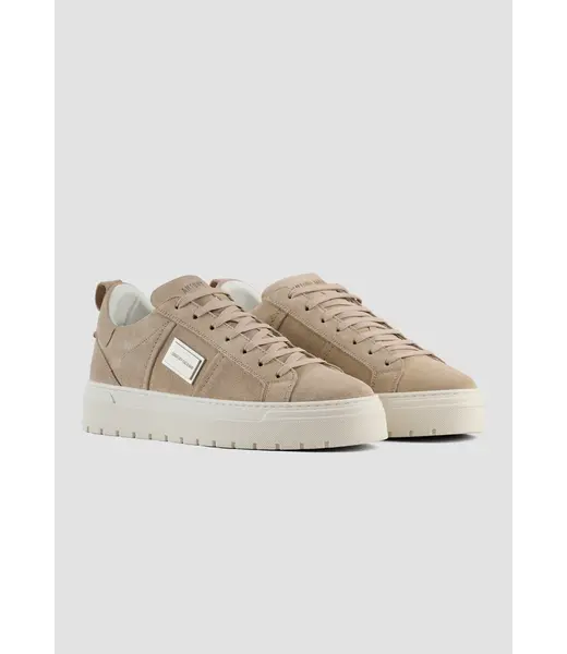 Antony Morato "MOOSE" METAL TRAINERS IN SUEDE