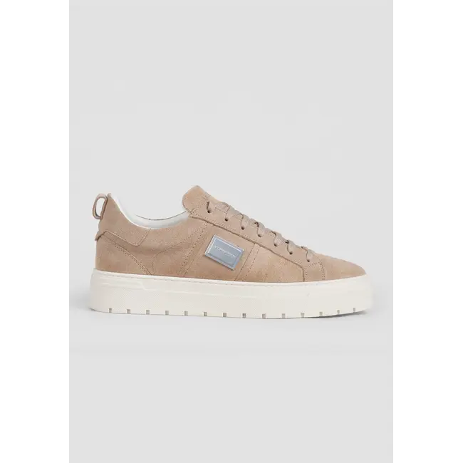 Antony Morato Antony Morato MMFW01880-LE300005 "MOOSE" METAL TRAINERS IN SUEDE
