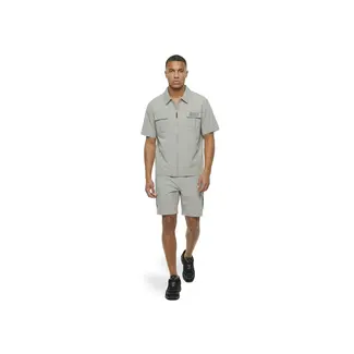 Malelions Malelions Men Capri Zip Shirt Grey - Regular Fit