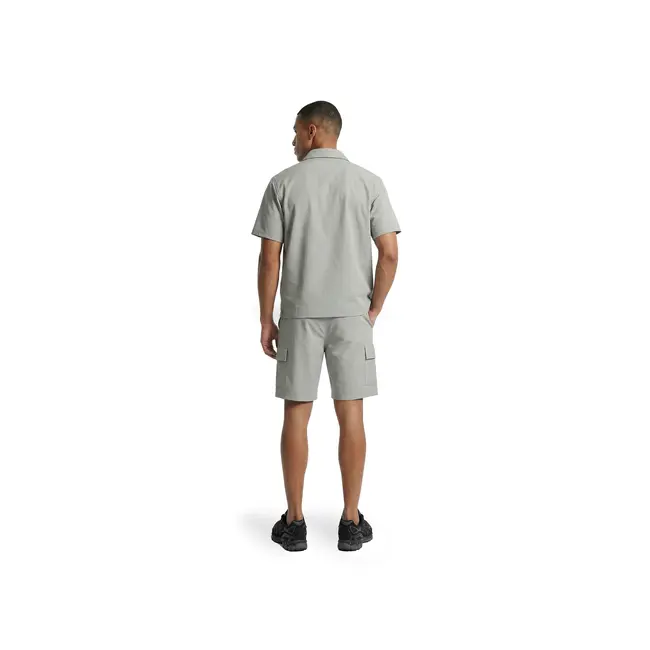 Malelions Malelions Men Capri Zip Shirt Grey - Regular Fit