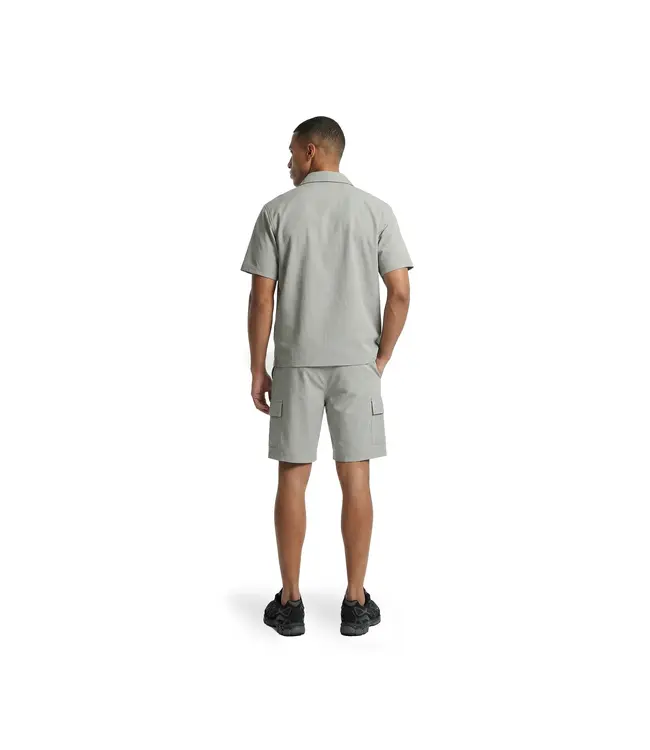 Malelions Malelions Men Capri Zip Shirt Grey - Regular Fit