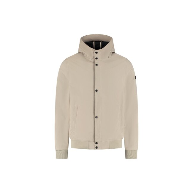 Malelions Malelions Men Placket Softshell Jacket Sand
