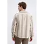 Gabbiano Gabbiano 3365309 Jens Cotton Vertical Striped Shirt Roasted Pecan - Regular Fit