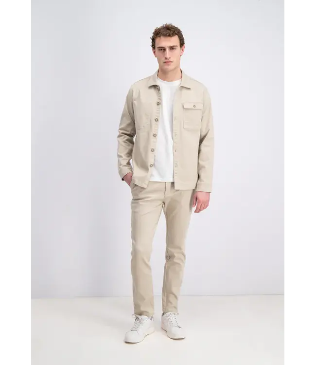 Gabbiano Gabbiano 4265411 Yarden Overshirt Met Klepzak Ivory Bone - Regular Fit