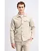 Gabbiano Gabbiano 4265411 Yarden Overshirt Met Klepzak Ivory Bone - Regular Fit