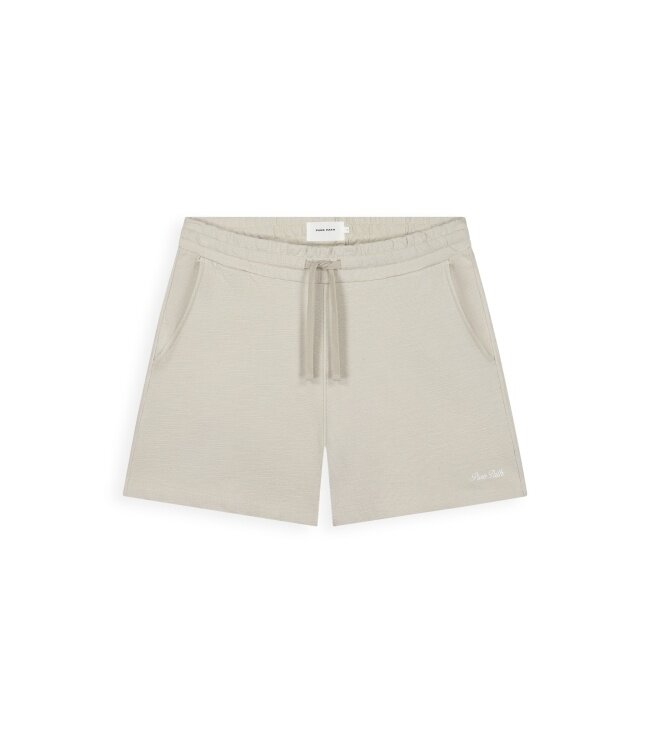 PurePath (by PureWhite) PurePath 26010522 Structure Sweat Shorts Sand - Regular Fit