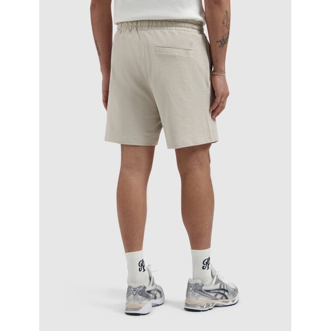 PurePath (by PureWhite) PurePath 26010522 Structure Sweat Shorts Sand - Regular Fit