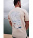ØNE First Movers ØNE First Movers Seaside Tee Beige - Oversized Fit