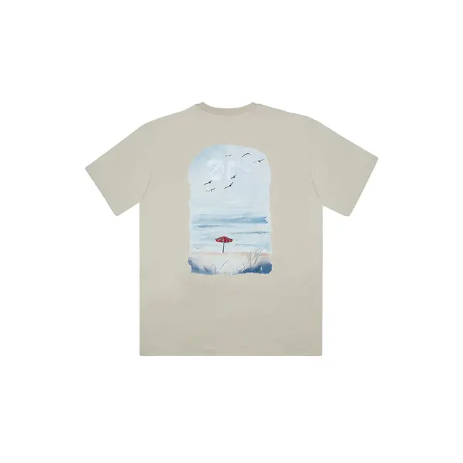 ØNE First Movers ØNE First Movers Seaside Tee Beige - Oversized Fit