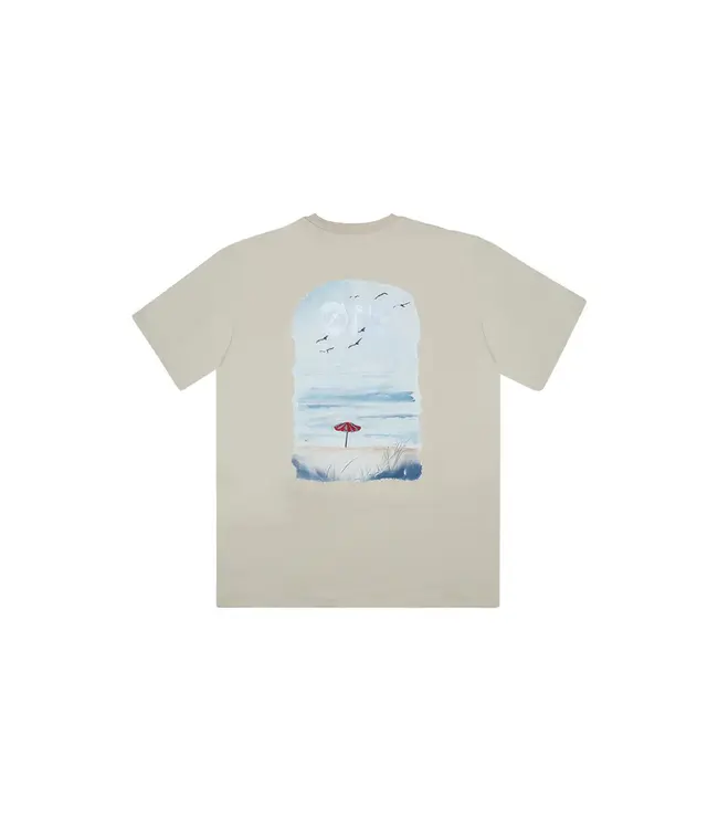 ØNE First Movers ØNE First Movers Seaside Tee Beige - Oversized Fit