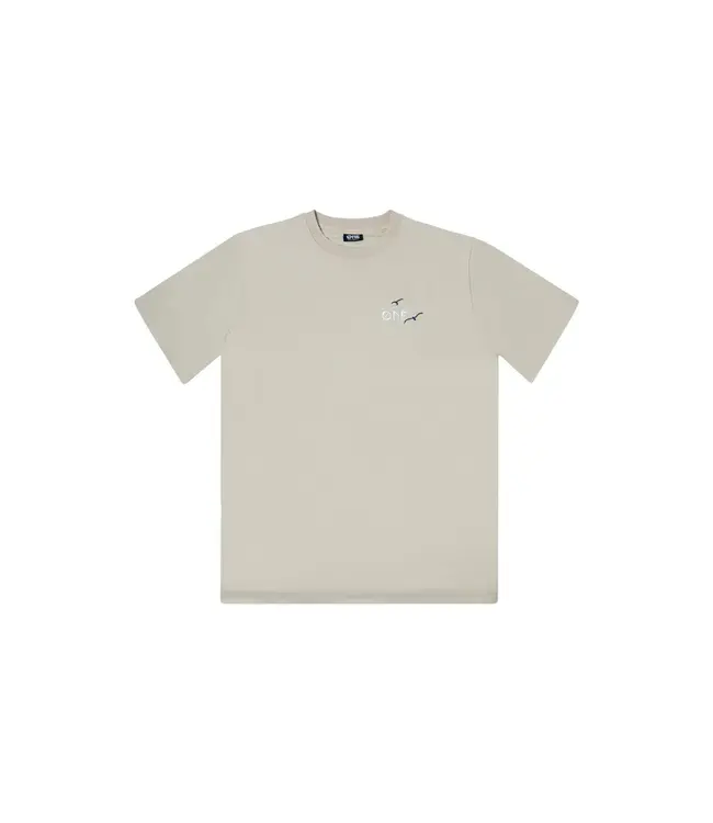 ØNE First Movers ØNE First Movers Seaside Tee Beige - Oversized Fit