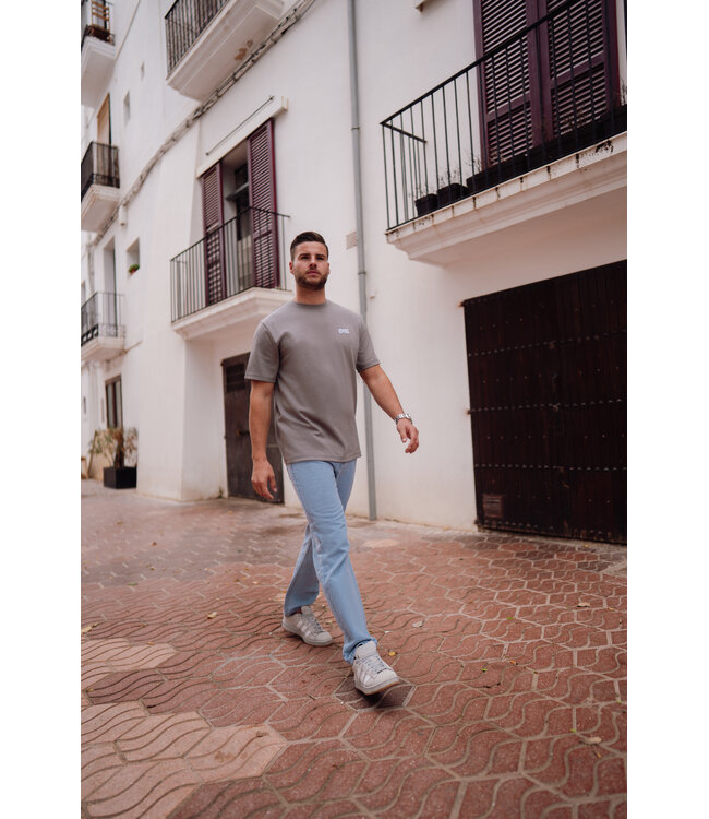 ØNE First Movers ØNE First Movers Super Ballon Tee Grey - Oversized Fit