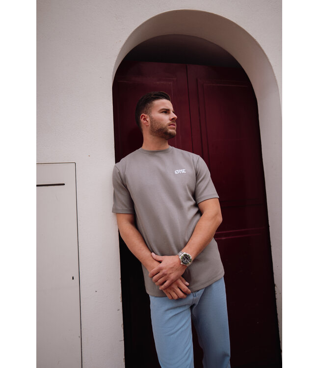 ØNE First Movers ØNE First Movers Super Ballon Tee Grey - Oversized Fit