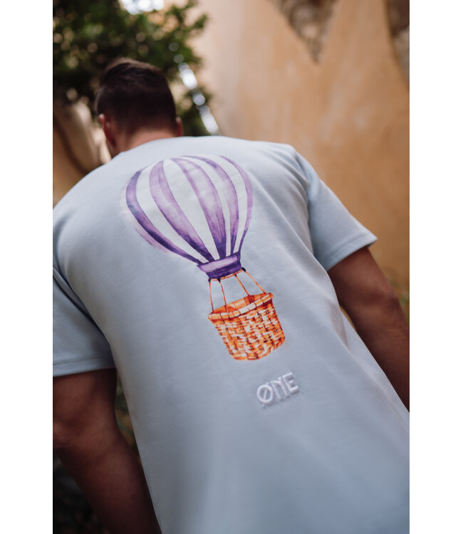 ØNE First Movers ØNE First Movers Super Ballon Tee Blue - Oversized Fit
