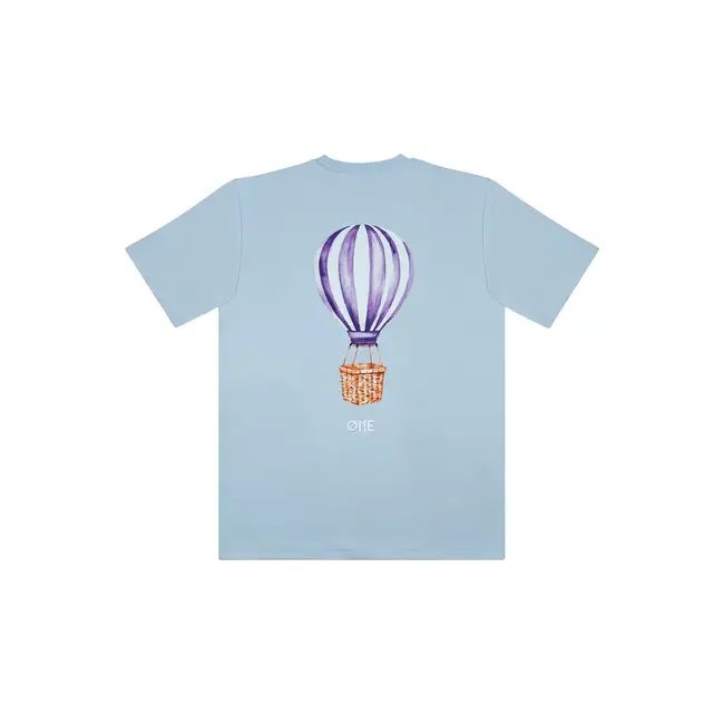 ØNE First Movers ØNE First Movers Super Ballon Tee Blue - Oversized Fit