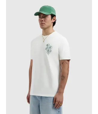 PurePath (by PureWhite) Embroidered Flower T-Shirt - Regular Fit