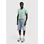 PurePath (by PureWhite) PurePath 26010810 Half-zip Flat Knit Polo Mint - Regular Fit
