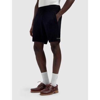 PurePath (by PureWhite) Towel Soft Bouclé Knitted Shorts Black - Regular Fit