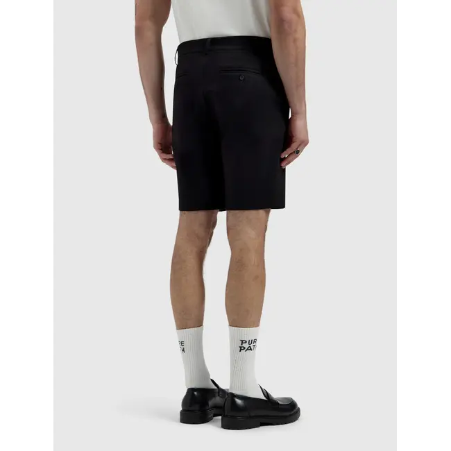 PurePath (by PureWhite) PurePath 26010514 Punta Smart Shorts Black - Slim Fit